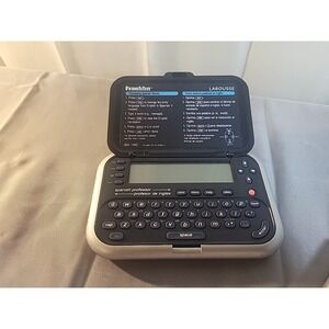 Franklin LaRousse Spanish English Trans VTG Bookman Card Included Works Deb-1440